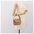 Borsa BOTTEGA VENETA INTRECCIATO Satin Gold Auth 197646 D'oro - vista 21