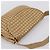 Borsa BOTTEGA VENETA INTRECCIATO Satin Gold Auth 197646 D'oro - vista 6
