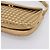 Borsa BOTTEGA VENETA INTRECCIATO Satin Gold Auth 197646 D'oro - vista 9