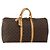 LOUIS VUITTON Monogram Keepall 55 Boston Bag M41424 LV Auth 196395V Monogramma