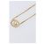 Collana Christian Dior metallo Gold Tone Auth 193448M - vista 3