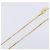 Collana Christian Dior metallo Gold Tone Auth 193448M - vista 6