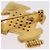 Spilla CHANEL Metallo Tono Oro CC Auth 197927M - vista 4