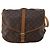 Borsa a tracolla LOUIS VUITTON Monogram Saumur 35 M42254 LV Auth BA14853 Monogramma - vista 13