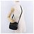 16 Céline Borsa a tracolla CELINE C Saluki Canvas Black Gold Tone Auth ep15727 Nero - vista 22