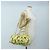 Sac à main PRADA Canvas 2way Gold Yellow Auth 197302V Doré Jaune - vue 36