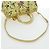 Sac à main PRADA Canvas 2way Gold Yellow Auth 197302V Doré Jaune - vue 7