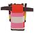 Hermès HERMES Animo Block Bag Borsa a Tracolla Canvas Multicolor Silver Auth 196668M Argento Multicolore - vista 3