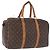 LOUIS VUITTON Monogram Sac Souple 45 Boston Bag M41624 LV Auth ka5852 Monogramma