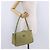 Borsa a tracolla PRADA Darling in pelle Verde Gold Auth 197336SAM D'oro - vista 23