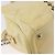 Bolso de mano CHANEL COCO Mark Chain de cuero charol Amarillo Plata CC Auth 197714 - vista 15