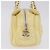 Bolso de mano CHANEL COCO Mark Chain de cuero charol Amarillo Plata CC Auth 197714 - vista 5