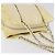 Bolso de mano CHANEL COCO Mark Chain de cuero charol Amarillo Plata CC Auth 197714 - vista 7