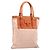 Borsa Tote LOEWE anagram Canvas Orange Gold Tone Auth ep15720 Arancione