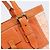 Borsa Tote LOEWE anagram Canvas Orange Gold Tone Auth ep15720 Arancione - vista 10