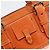 Borsa Tote LOEWE anagram Canvas Orange Gold Tone Auth ep15720 Arancione - vista 17