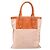 Borsa Tote LOEWE anagram Canvas Orange Gold Tone Auth ep15720 Arancione - vista 2