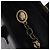 Borsa Christian Dior in pelle nera e oro Auth 197734 Nero D'oro - vista 15
