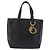Borsa Christian Dior in pelle nera e oro Auth 197734 Nero D'oro - vista 2