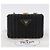 Borsa a tracolla con catena PRADA in rattan nero e oro Auth 197136M D'oro - vista 12