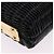 Borsa a tracolla con catena PRADA in rattan nero e oro Auth 197136M D'oro - vista 15