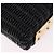 Borsa a tracolla con catena PRADA in rattan nero e oro Auth 197136M D'oro - vista 16