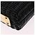 Borsa a tracolla con catena PRADA in rattan nero e oro Auth 197136M D'oro - vista 17