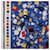 Sciarpa CHANEL in seta blu CC Auth 195615V - vista 15