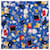Sciarpa CHANEL in seta blu CC Auth 195615V - vista 16