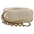 Borsa a pochette Miu Miu Matelassé in pelle oro autentica 196981A D'oro