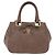 Borsa a mano PRADA in pelle 2way marrone tono oro Auth BA15297 - vista 13