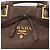 Borsa a mano PRADA in pelle 2way marrone tono oro Auth BA15297 - vista 20