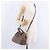 Borsa a mano PRADA in pelle 2way marrone tono oro Auth BA15297 - vista 27