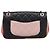 Bolso de hombro CHANEL Matelasse27 Chain en piel de cordero negro con CC plateado Auth 200287SAM Plata - vista 2