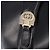 Borsa a tracolla GUCCI in pelle nera e oro Auth 199689 Nero D'oro - vista 15
