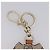 GUCCI GG Supreme Charm PVC Leather Beige Gold Tone Auth BA15352V - vista 7