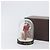 LOUIS VUITTON Pageboy Snow Globe Glass Red Clear LV Auth 196889A - view 12