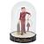 LOUIS VUITTON Pageboy Snow Globe Glass Red Clear LV Auth 196889A - view 13