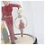 LOUIS VUITTON Pageboy Snow Globe Glass Red Clear LV Auth 196889A - view 9