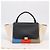 Céline Borsa a Mano CELINE Trapeze Lana 2way Beige Silver Auth 198538V Argento - vista 12