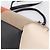 Céline Borsa a Mano CELINE Trapeze Lana 2way Beige Silver Auth 198538V Argento - vista 18