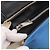 Céline Borsa a Mano CELINE Trapeze Lana 2way Beige Silver Auth 198538V Argento - vista 21