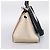 Céline Borsa a Mano CELINE Trapeze Lana 2way Beige Silver Auth 198538V Argento - vista 3
