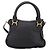 Chloé Chloe Marcie Handtasche Leder 2way Schwarz Gold Auth yk20751V Golden - Ansicht 3