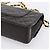 Borsa CHANEL Double Flap Chain Matelasse 25 in Pelle di Agnello Nera e Oro Auth yk20797SAM Nero D'oro - vista 16