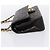 Borsa CHANEL Double Flap Chain Matelasse 25 in Pelle di Agnello Nera e Oro Auth yk20797SAM Nero D'oro - vista 3