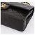 Borsa CHANEL Double Flap Chain Matelasse 25 in Pelle di Agnello Nera e Oro Auth yk20797SAM Nero D'oro - vista 8