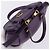 Borsa a mano GUCCI in pelle viola tono oro 282481 Auth ep15662V Porpora - vista 6