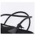 Borsa Tote PRADA Nylon Nero Argento Auth 197707V - vista 14