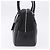 Borsa Tote PRADA Nylon Nero Argento Auth 197707V - vista 3